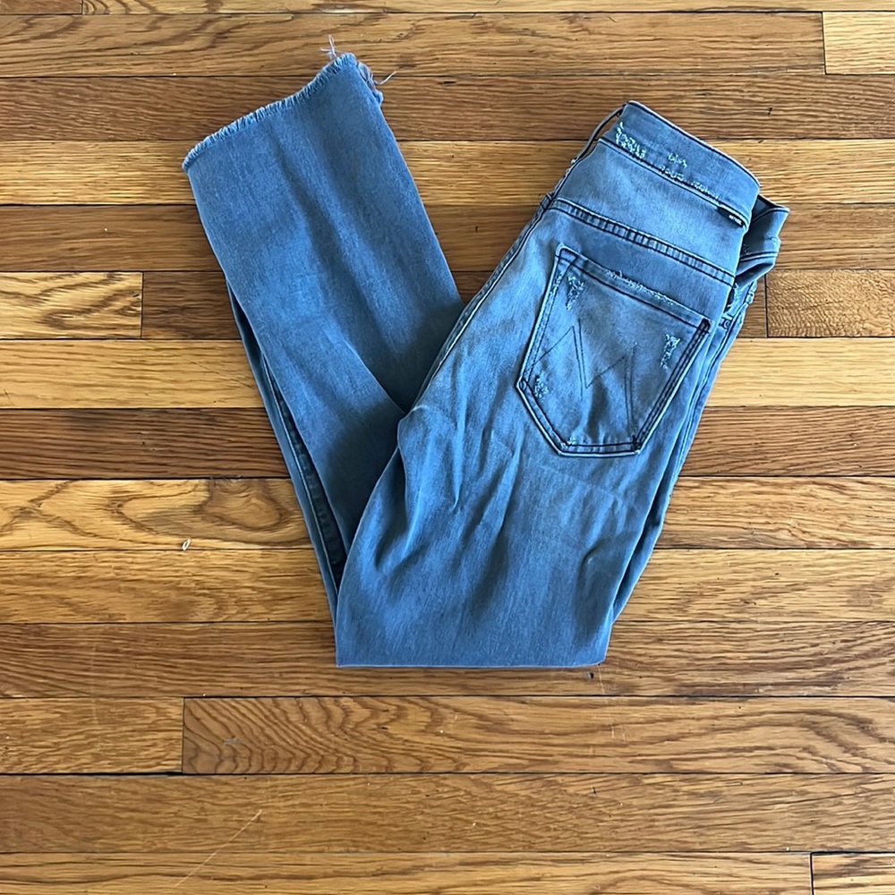 Dark Grey Mother Denim size 27 - high wasted